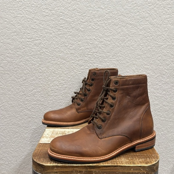 Nisolo Amalia Leather Combat Boots  Size 10 - Picture 4 of 9